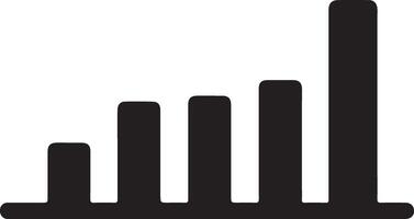 Profit growing icon. Isolated icon. Progress bar. Growing graph icon graph sign vector