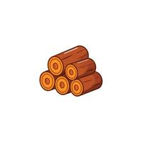 Logs icon illustration vector