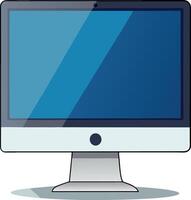 Computer monitor clip art vector