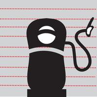 simple gas station icon vector
