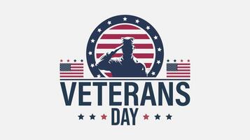 Veterans day. Holiday concept. Template for background, banner, card, poster with vector