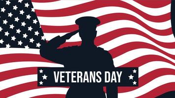 Veterans Day. honor heroes, Holiday concept. Template for background, banner, card, vector