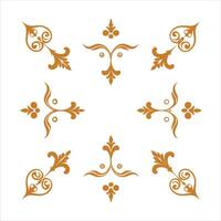 Decorative ornament design vector