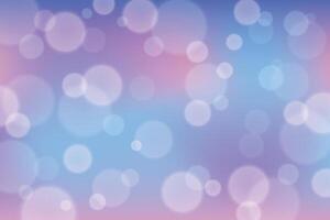 Abstract background with bokeh effect vector