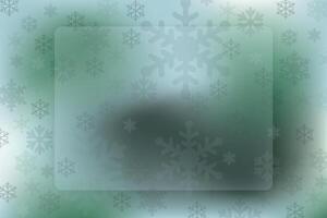 Winter background with snowflakes vector