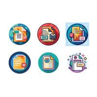 and Line Art Design Files for Creative Projects vector