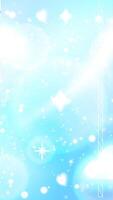 Serene blue background resembling a clear sky with sparkling lights. Perfect for stories and digital storytelling vector