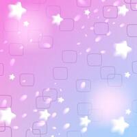 Purple background featuring a gradient with a soft stars. Stock illustration in realistic style. vector