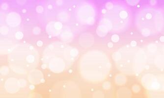 Cute anime gradient pink yellow with a soft bokeh effect. The colors transition smoothly, creating a lively and cheerful atmosphere, perfect for various creative projects in realistic style. vector
