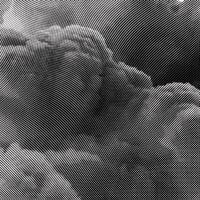 cloud texture halftone with black and white gradient. grunge texture for blend effect, multiply and overlay, paper textured background, high resolution photo