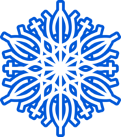Snowflake symmetric decorative design element. png
