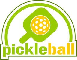 PickleBall Graphic Design Logo vector