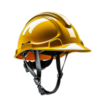 Yellow safety helmet png