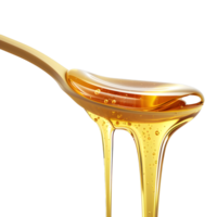 A spoon with honey dripping from it png