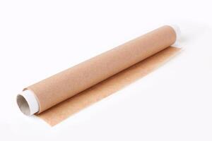 baking paper on white photo