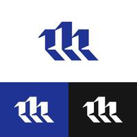 The simple yet prominent 'M' design reflects a strong and clear identity vector