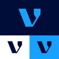 The combination of the letter 'V' with the game icon, symbolizes innovation and creativity in the gaming industry vector