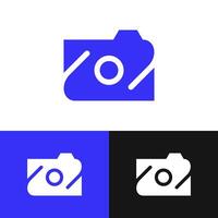 The 'Z' logo is integrated with the camera, creating a sense of focus on interesting details vector