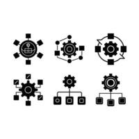 Workflow for Creative Graphics Design vector