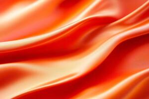Elegant invitation card featuring rich dark red background with bright orange details in a modern design photo