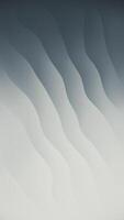 Elegant minimalist grayscale gradient background in light and dark shades with wavy lines and halftone dots pattern. This clean contemporary vertical abstract background is full HD and a loop. video