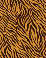 Abstract tiger skin striped pattern background vector