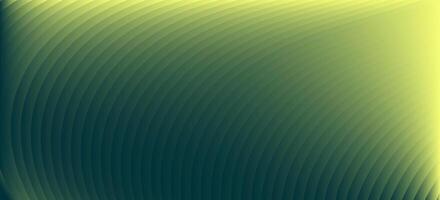 Abstract green and yellow gradient curved lines background. vector