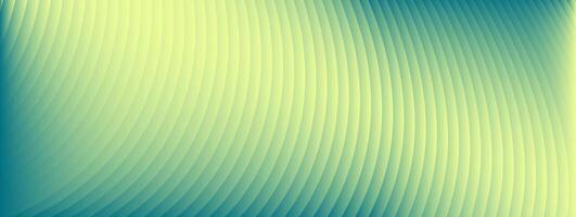 Abstract green curved lines background. vector