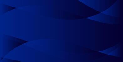 Abstract dark blue background with wavy lines. vector