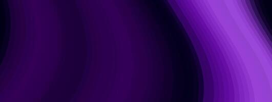 Abstract background with gradient of purple curved lines. vector