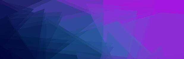 Abstract background of overlapping blue and purple geometric shapes. vector