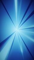 Super fast glowing blue anime speed lines background. Cartoon comic effect motion animation. Full HD vertical loop. video