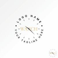 Logo design graphic concept creative premium stock image graphic initial text word watch font clockwise sync Related monogram typography reload vector
