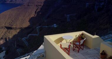 Beautiful Resort In Santorini Greece During Summer Season video