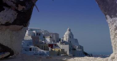 Panoramic View Of Santorini In The Summer video