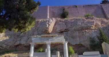 A View Of The Acropolis In The Summer video