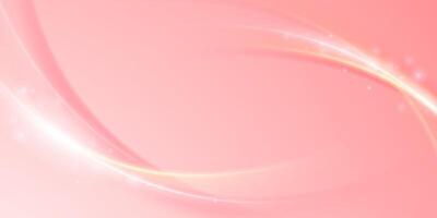 pink background design With luxurious effect elements illustration vector