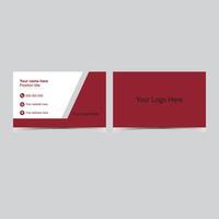 professional business card for your business vector