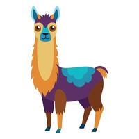 Llama Art Illustrations Featuring Playful Llamas in Various Styles and Poses for Creative Projects vector
