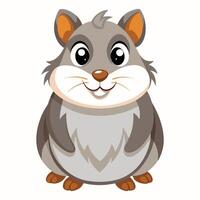 Adorable Hamster Art for Creative Projects and Illustrations vector