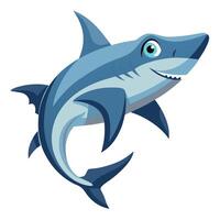 Detailed Hammerhead Shark Art for Design and Illustration Projects vector