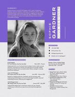 Minimalist UI/UX Designer Resume Template
