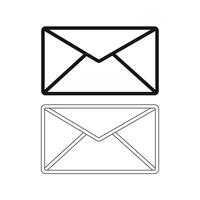 Mail box icon white background isolated image vector
