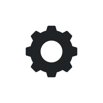 ajuste icono blanco antecedentes aislado vector