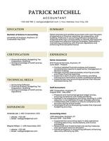 Simple and Professional Beige CV Resume template