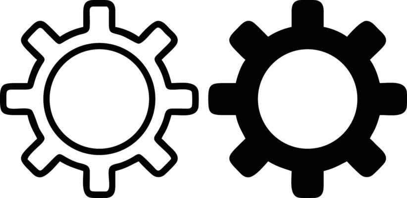 Setting silhouette icon line art