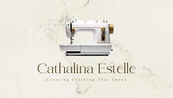 Dress Maker Name Card template