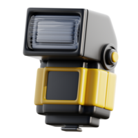 3D Camera External Flash Attachment For Photography png