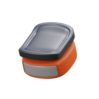 3D Autonomous Warehouse Sorting Robot Device png