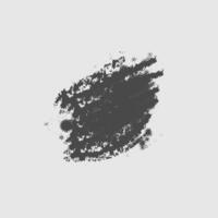 a textured, dark gray brushstroke that has an irregular, oval shape. vector